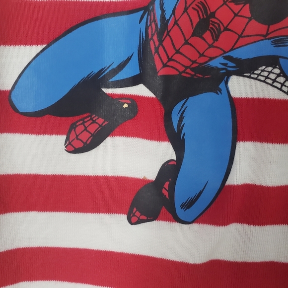 Hanna Andersson Marvel Spiderman jersey tee size12 - Picture 3 of 9